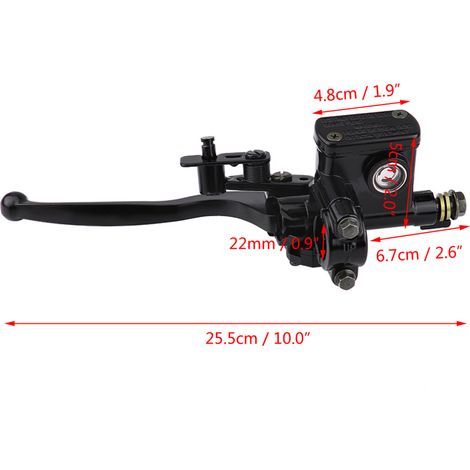 Véhicule à quatre roues ATV (ATV) de 22 mm, cylindre supérieur de frein en forme de taureau, grand et petit, avec autoblocage (côté gauche). (1/5)
