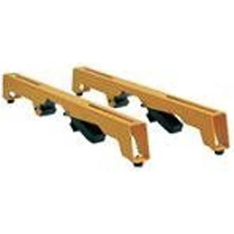 Soporte de montaje largo DEWALT DE7030-XJ para soportes de sierra de inglet, lote de 2