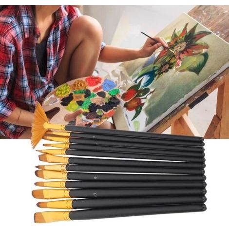 Artist Brushes, Paint Brush Set, Exquisite Artist Paint Brushes, Marker-Felt (1/4)