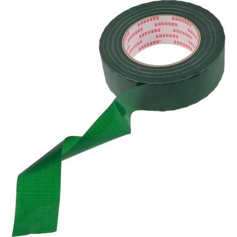 rouleau de ruban adhésif en tissu vert pour moquette