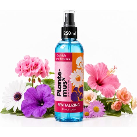 Engrais Foliaire Revitalisant pour Fleurs et Orchidées - Stimule la Floraison et la Vigueur - Spray Prêt à l’Emploi - 250 ml (1/5)