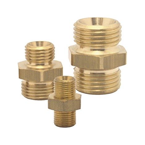 Raccord elmag 9004853423864 laiton filetage 1/4 et 3/8 pouce