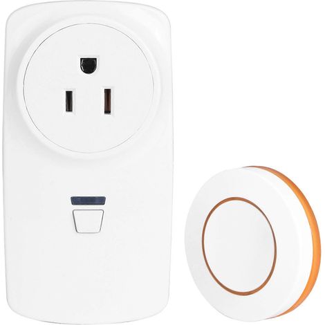 Interrupteur de Prise Intelligente sans Fil 2 Prises, Télécommande pour Appareils Électroménagers, Commande à Distance (1/5)