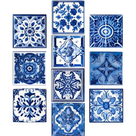 Autocollants Muraux Auto-adhésifs Pour Carrelage De Style Marocain Faciles À Installer Pour La Maison (1/5)