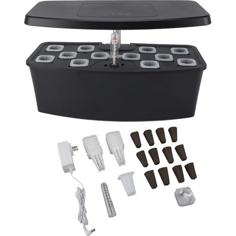 Kit de système de culture hydroponique d'intérieur intelligent avec machine à planter les légumes LED intelligente (1/5)