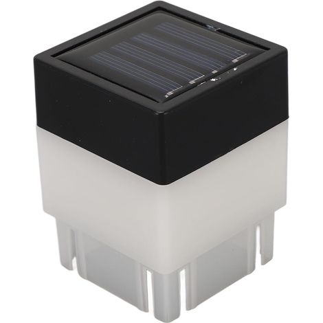 Lampes Solaires De Poteau, Lumière Extérieure De Chapeau De Poteau LED à énergie Solaire éclairage Jaune Chaud Lumière De Chapeau De Poteau De Clôture pour Le Patio De Jardin (1/5)