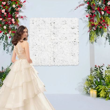 Künstliche Dekoration Hintergrund Blumenwand, 3D Stereo Blumen, Zeremonie, Fest Szene Dekoration, 1 1m
