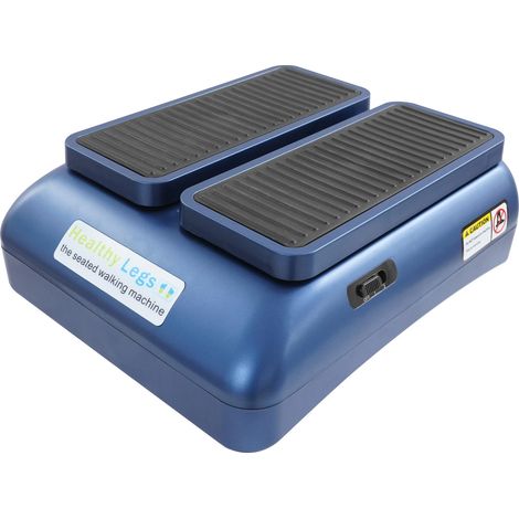 Electric Foot Pedal Exerciser Rehabilitation Machine 2 Speed UK Plug Foot Massager, Electric Foot Circulation Device, Max. Load Capacity 60kg