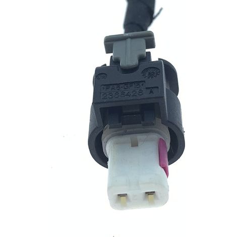 2-1718643-1 Wiring harness connector for domestic automotive crash sensor/fuel injector 0-2112986-2 -- Single connector