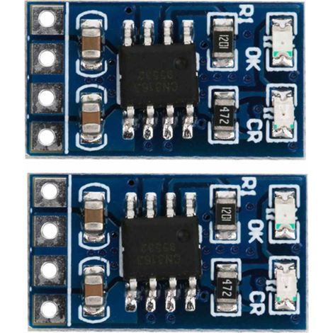 2 modules de chargeur de batterie lithium-ion SD05CRMA, entrée 4,4-6,5 V, contrôleur de charge solaire (1/5)