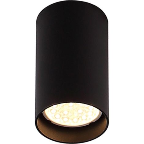 Faretto soffitto moderno nero Ø6 GU10 50W Maxlight (1/3)