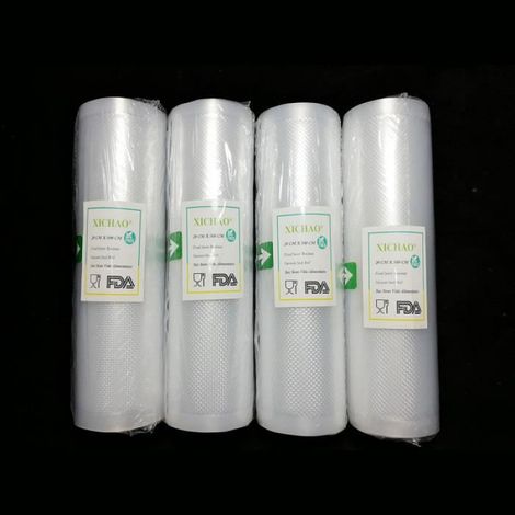 4 Rouleaux Sac Sous Vide Gaufré 20500CM Stockage Alimentaire Sans BPA (1/4)