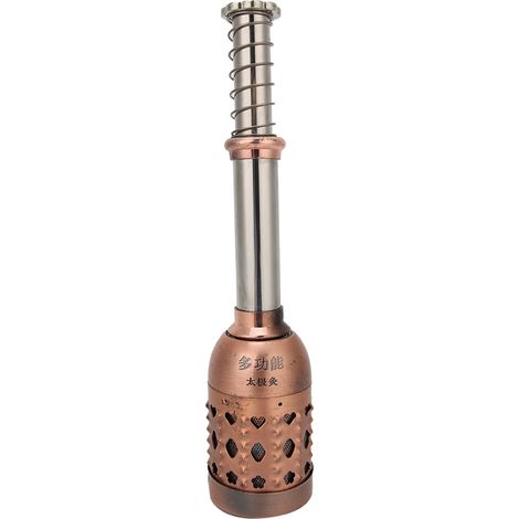Bâtonnet de moxa en cuivre pour moxibustion, compresse chaude, outil de massage pour le bien-être corporel (1/5)