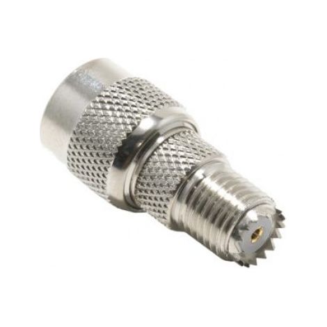Adaptador de enchufe TNC / toma miniUHF