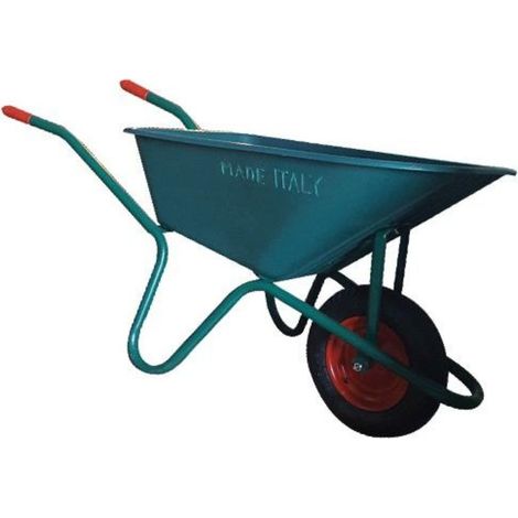 Carriola avec baignoire de 100 LT. VERT PPL (1/4)