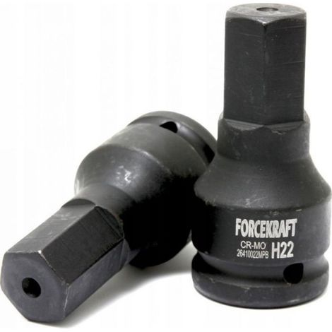 Douille À Chocs - 21 Mm - 3/4 Pouces Hex - Noir - 1 Pièce