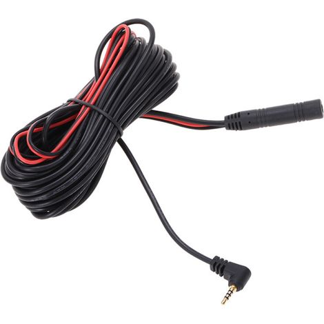 Cable De Prolongation Video - 6 M - Connecteur 4 Broches Male Vers Jack 2 5 Mm - Pour Camera De Recul Et Stationnement - Automobile Et Moto