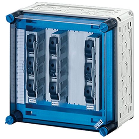 Hensel Sicherungsgehäuse 3x3x63A,D02 Mi 3266 (1/5)
