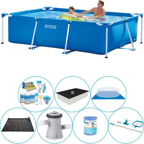 Intex Piscine Tubulaire Rectangulaire - 260x160x65 cm - 7-pièces S20031 (1/5)