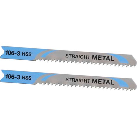 Set 2 Lame Fresate Per Seghetto Alternativo Per Metallo - mm.70x2.0 sgrosso (STA22002) (1/2)