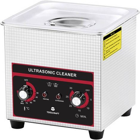 [GEBRAUCHT] B-Ware Toolcraft Ultraschallreiniger USC-130 Reinigungsgerät Schmuck Werkstatt Heizung (1/2)