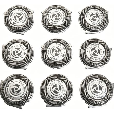 Têtes de rasage de rechange Convient pour S5000 5077 5076 5091 5080 , têtes de rasage(9pièces) (1/3)