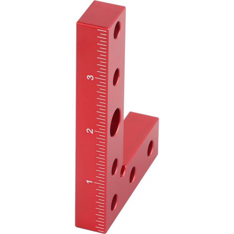 Équerre carrée 90° précision, outil de marquage centreur pour perceuse, perçage centré droit, bois, 90 degrés (1/5)