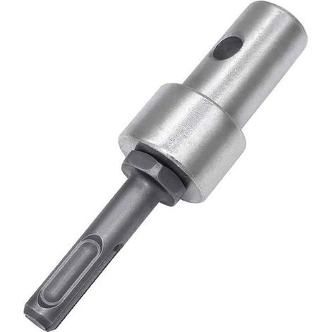 Adaptateur de perceuse tarière 2 fentes et 2 trous pour perçage au sol - Convient pour 1/2" ，OUYLAF (1/5)