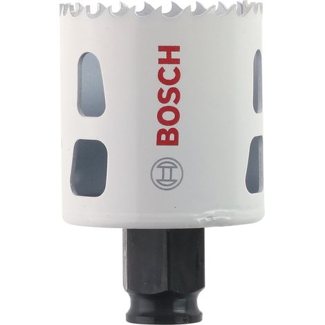 Bosch – Scie cloche bi-métal 43 mm pour bois tendre et métal – Denture progressive pour coupes rapides – 2608594214