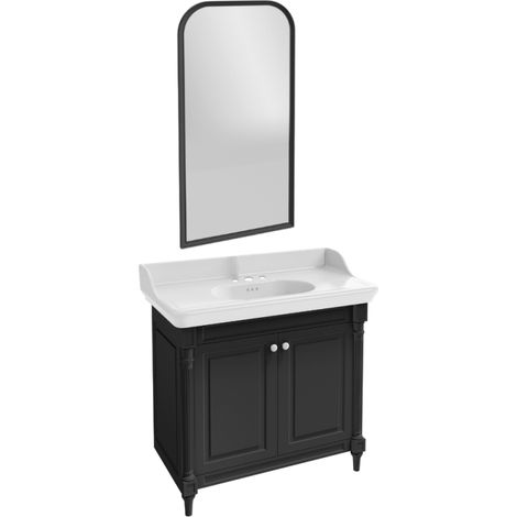 JACOB DELAFON Cléo 1889 Pack mueble lavabo 3 huecos + espejo