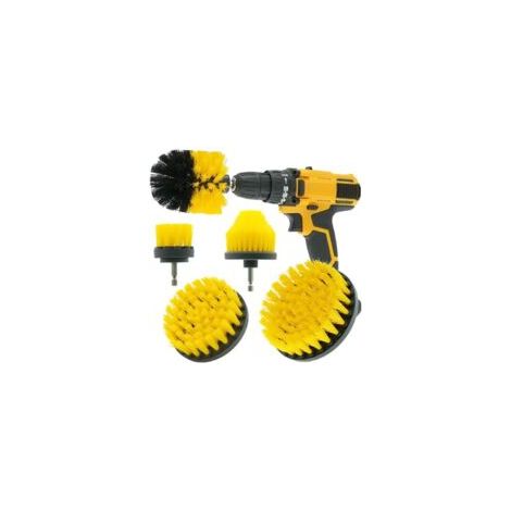 Set di 5 maniglie di trazione, kit di accessori per la pulizia elettrica da 1/5". (1/5)