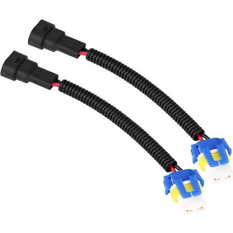2 Stück 9006 Keramik-Steckverbinder-Buchsen-Verlängerungskabelbaum-Adapter