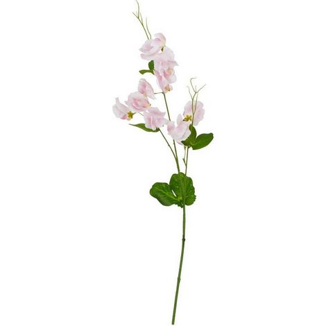 The Natural Garden Collection Sweetpea (Single Stem Flower) - Plastic - Height 61 cm - Pink