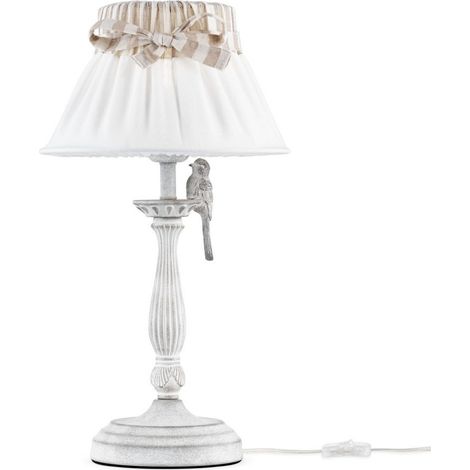 Bird Lampe de table blanc antique, 1 lumière, E27 (1/5)