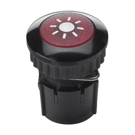 Grothe 63032 Tasto per campanello 1 parte Nero 12 V/1,5 A