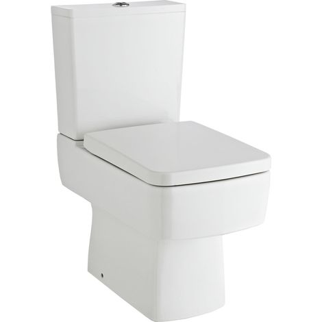Nuie Bliss Semi Flush to Wall Short Projection Toilet - CBL008 (1/6)