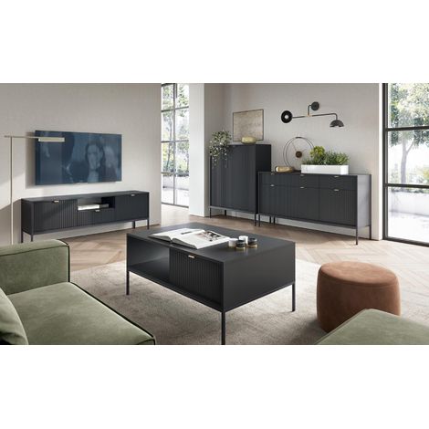 Ensemble meuble TV NOVA couleur Noir (1/5)