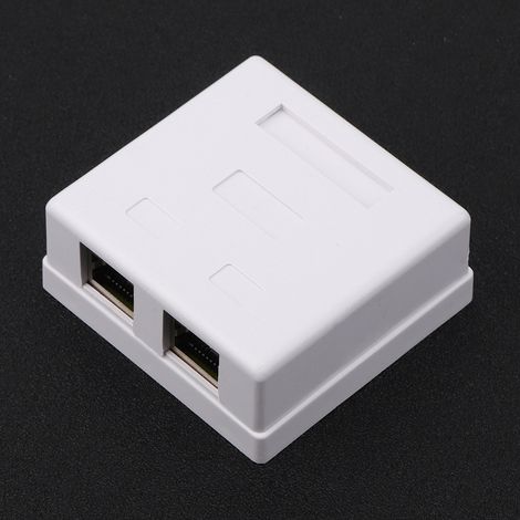 Module réseau, deux ports, fixe, Cat.6, Cologne-6, blindé, RJ45-8P8C, intégré (1/5)