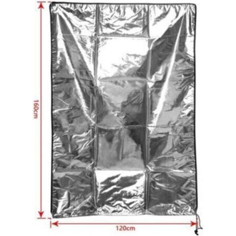 Housse télescope 120x160cm étanche, anti-UV & cordon réglable (1/5)