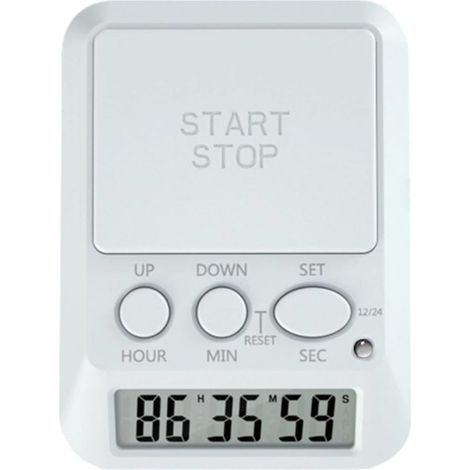 Minuteur électronique multifonction avec alarme et lumière (1/5)