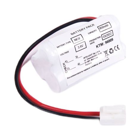 NiCd 3,6 V 800 mAh HT Starlet-Akkupack, Orion II – L51 x B30 x H28 – 96009