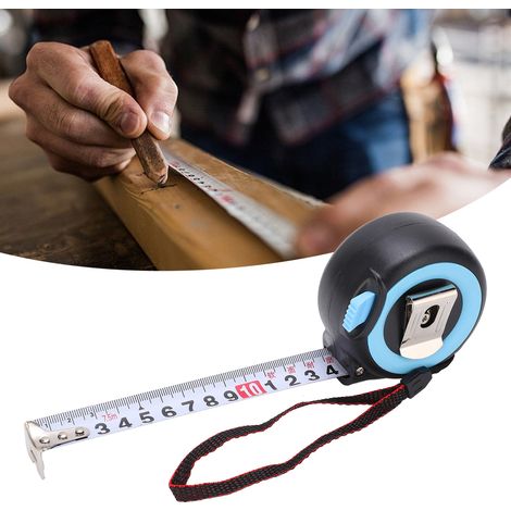 Mètre ruban autobloquant renforcé de 7,5 m x 25 mm pour le travail du bois (1/5)