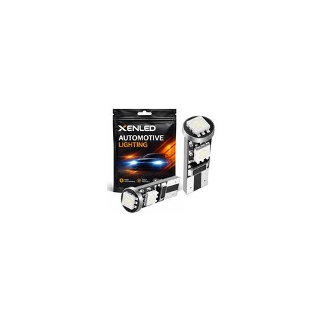 AMPOULE 3 LEDS SMD CANBUS ORANGE - T10 W5W - LED clignotant (1/5)