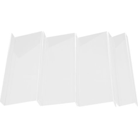 Rangement tiroir épices 4 niveaux insert réglable grand volume montage facile étagère meuble cuisine transparent (1/5)