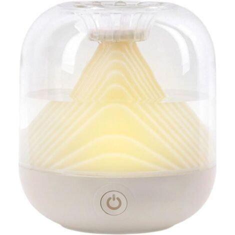 Humidificateur de brume rechargeable USB avec veilleuse pour dormir, diffuseur d'arômes de grande capacité pour salon, chambre à coucher, humidificateur à brume fraîche (1/5)