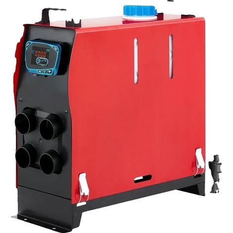 Chauffage à air diesel, puissance de 5KW, tension de 12V, capacité du réservoir de 5L, température de chauffage de -40℃ à +50℃, consommation de carburant de 0,64 L/H (1/5)