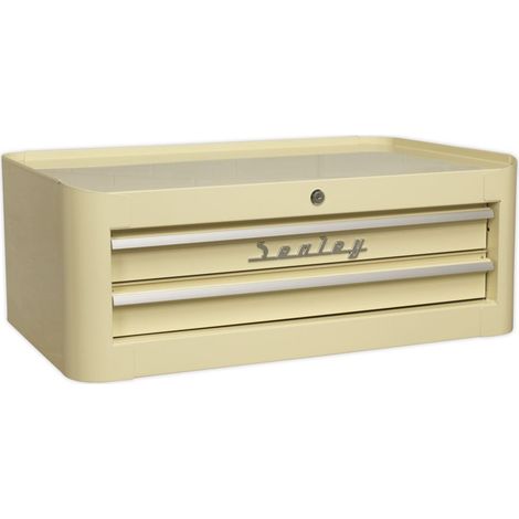 Sealey Premier&trade Retro Style Mid-Box Tool Chest 2 Drawer AP28102