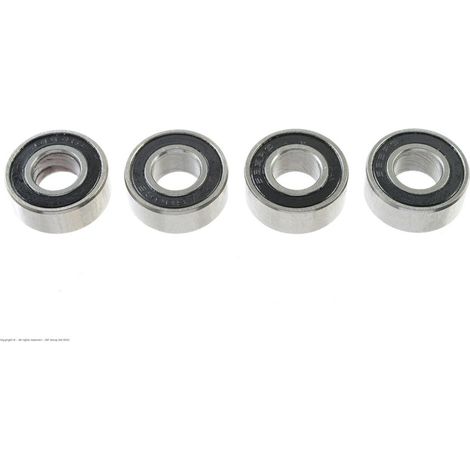 Revtec - Ball Bearing - Chrome Steel - ABEC 3 - Rubber Shielded - 6X13X5 - 686-2RS - 4 pcs
