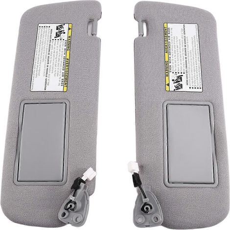 852013K010QS 852023K000QS 1SET Pare-soleil gauche/droite en tissu gris pour voiture (2006-2010) (1/5)