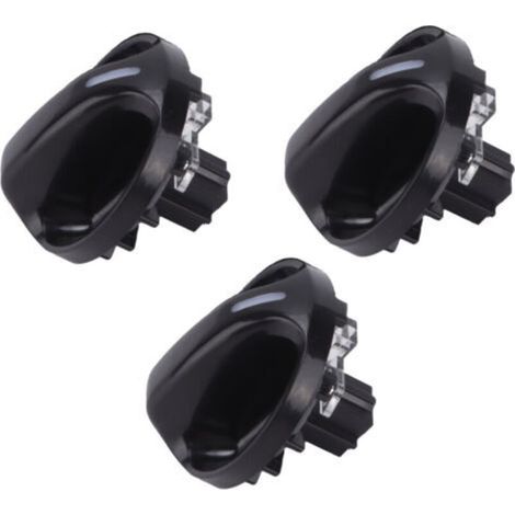 3 Pièces Ensemble de Boutons de Chauffage A/C 559050C010 Boutons de Commande de Modification de Voiture Cadrans Chauffage Ca ou Remplacement de Ventilateur pour Tundra 2000-2006 (1/4)